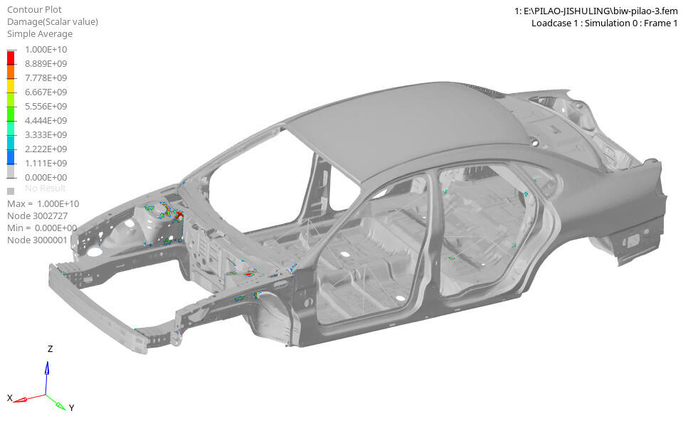 基于hyperworks+ncode白车身疲劳仿真入门的图2